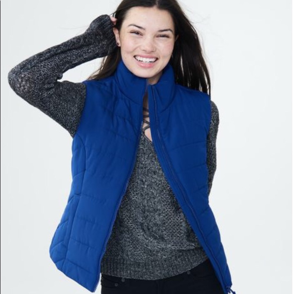 Blue Puffer Vests